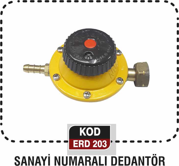 SANAYİ NUMARALI DEDANTÖR ERD 203