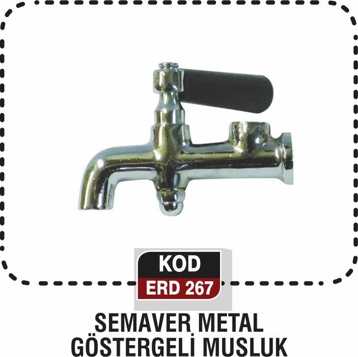 SEMAVER METAL GÖSTERGELİ MUSLUK ERD 267